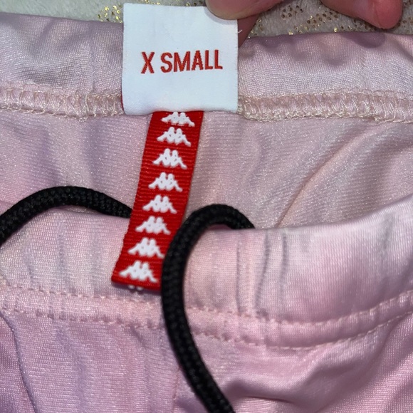 Pink Kappa trackpants, worn lightly, Size XS - Picture 2 of 5